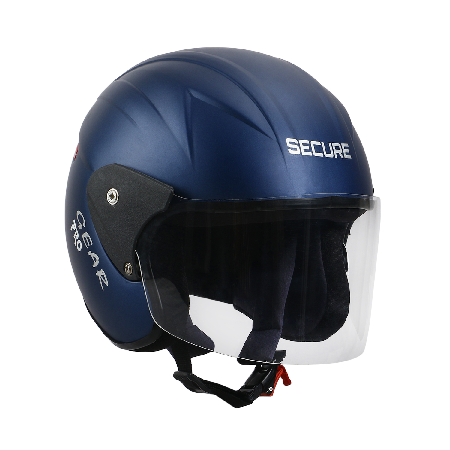 Gear Pro Fx Matt Blue Helmet Secure Helmets